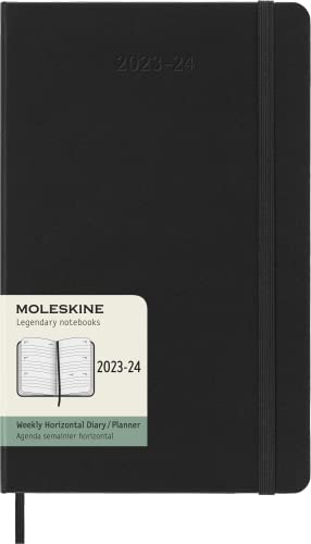 Moleskine - Agenda Hebdomadaire Planner 2023-2024, 18 Mois... - Sports & Fitness Amazon France à 12.32€