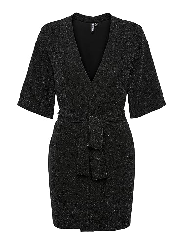 PIECES Kimono Pclina 2/4 Suéter cárdigan, Mujer, Negro, XL - High-Tech & Électronique Amazon Espagne à 12.81€