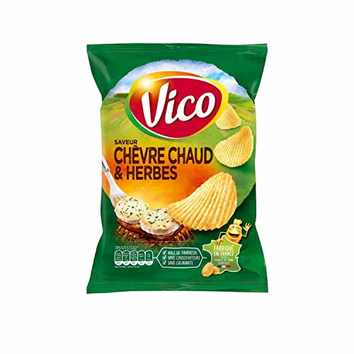 Vico chips saveur chèvre chaud et herbes 125g - Épicerie en promo à 1.99€