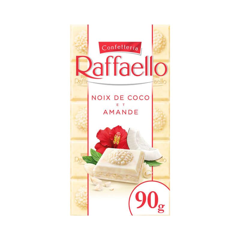 Ferrero Raffaello Crema di Mandorle e Cocco Chocolat blanc... - Épicerie en promo à 2.69€
