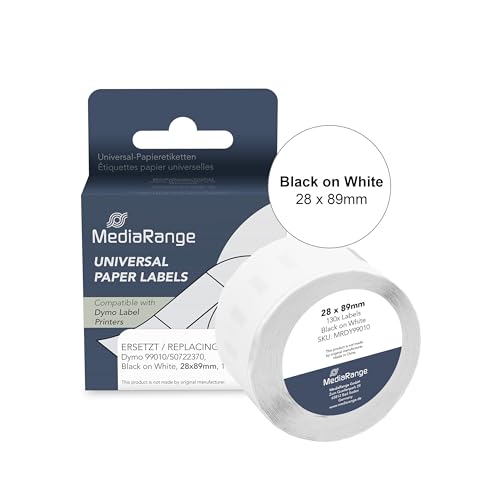 MediaRange Lot de 130 étiquettes universelles en papier... - Sports & Fitness Amazon France à 3.28€