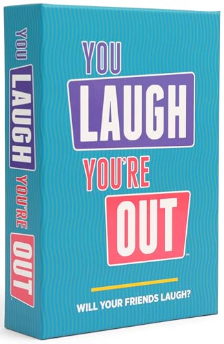 DSS Games | You Laugh You're Out | Lustiges Kartenspiel |... - Jouets & Jeux Amazon Allemagne à 10.35€