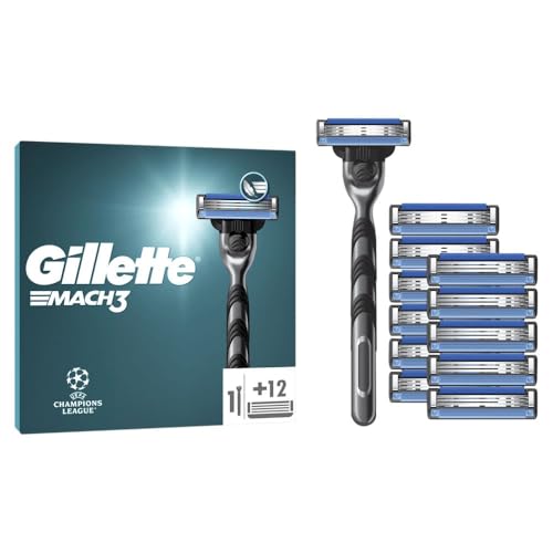 Gillette UEFA Champions League Special Edition Mach3 Razor... - Bricolage & Outils en promo à 14.50€