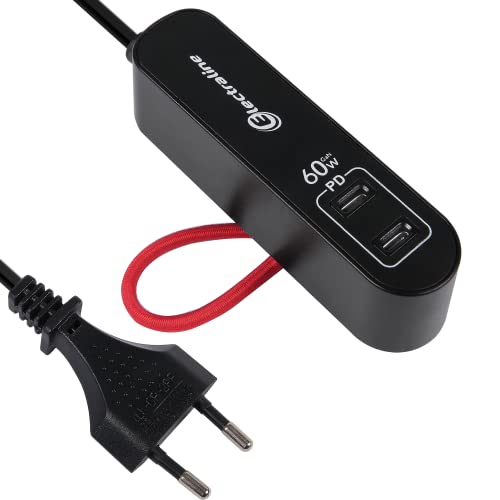 Electraline 62655 Caricatore Portatile 60W, Power Delivery... - Tech & Electronics Amazon Italy à 35.93€