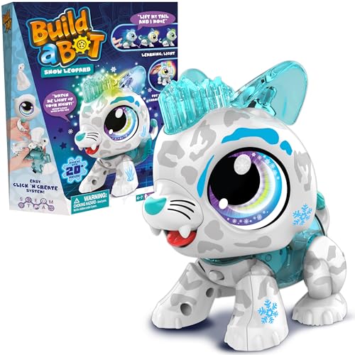 Build-a-Bot: Snow Leopard | Build Your Own Interactive Pet... - Jouets & Jeux Amazon Royaume-Uni à 10.50€