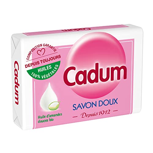 Cadum Savon Solide Doux - Depuis 1912 - Huiles 100 %...
