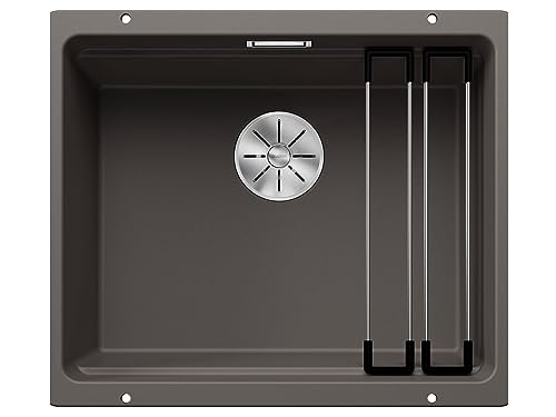 BLANCO ETAGON 500-U | SILGRANIT Sink in Volcano Grey |... - Home & Kitchen Amazon UK à 500.51€