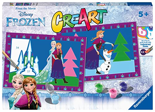 Ravensburger CreArt 5 Anni Junior: Frozen – Dipingere con i... - Jouets & Jeux Amazon Italie à 11.99€