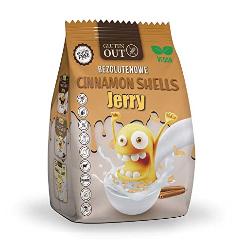 Gluten Out Jerry Cinnamon Shells 375 g - Épicerie Amazon Italie à 2.92€
