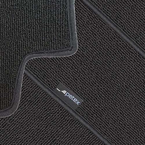 PETEX Dance Car Mat Premium Fit Front Black 2-Piece - Pet Supplies Amazon UK à 38.61€