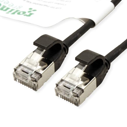 ROLINE GREEN U/FTP Patchkabel Kat.6A (Class EA), LSOH... - Amazon Allemagne à 2.99€