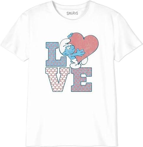 Les Schtroumpfs Gismurfts018 Camiseta, Blanco, 10 Años para... - Mode & Vêtements Amazon Espagne à 6.29€