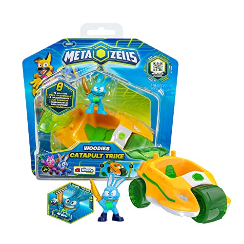 METAZELLS Catapult-Trike Orange + Figurine Hoppy S1 + 1... - Jouets & Jeux Amazon France à 9.51€