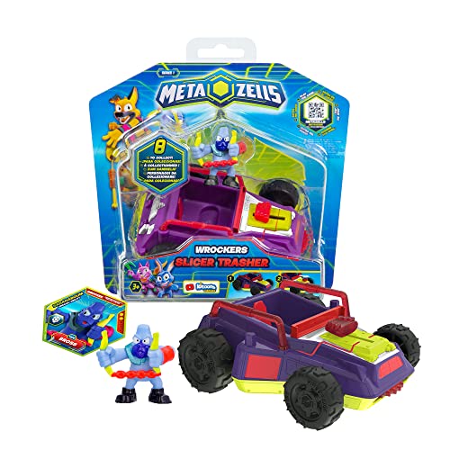 METAZELLS Imc toys Slicer Trasher Viola + Personaggio Bross... - Sports & Fitness Amazon Italie à 8.90€