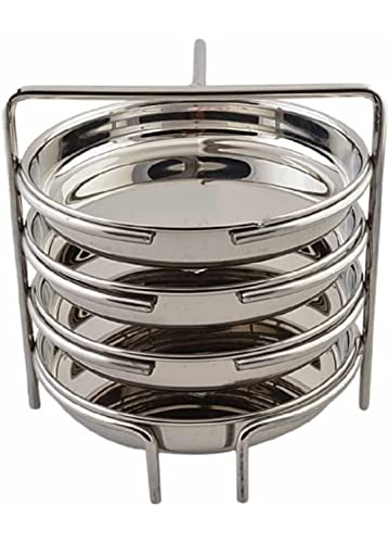 MyNaksha Thatte Idly Ständer aus Edelstahl mit Platten für... - Maison & Cuisine Amazon Allemagne à 6.86€