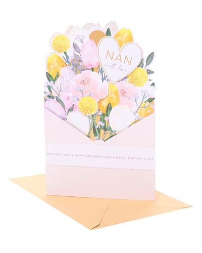 UK Greetings Muttertagskarte für Oma, Pop-Up-Design - Maison & Cuisine Amazon Allemagne à 6.66€