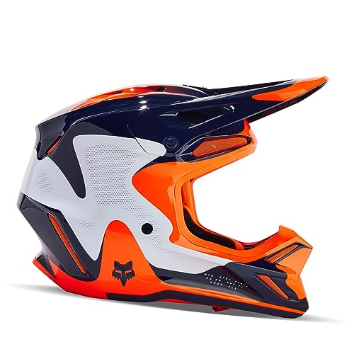 Fox V3 HELMET REVISE NAVY/ORANGE S - Sports & Fitness Amazon Royaume-Uni à 128.52€