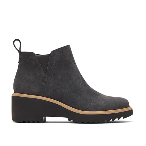 TOMS Botines Maudepara mujer, Ante de hierro forjado, 36.5... - Amazon Espagne à 32.25€