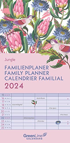 GreenLine Jungle 2024 Familienplaner - Wandkalender... - Amazon Germany à 5.96€