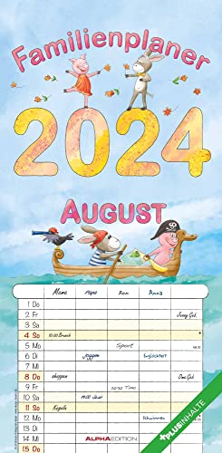 Agenda familiare Cartoon 2024 – Timer familiare 22 x 45 cm... - Sports & Fitness Amazon Italie à 5.63€