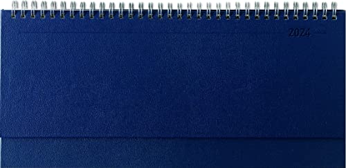Tisch-Querkalender Balacron blau 2024 - Büro-Planer... - Amazon Germany à 5.88€