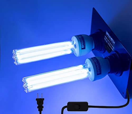 50 Watt (2 x 25 W Glühbirne) Luftreiniger für das ganze... - Erreur de prix -78% à 9.68€