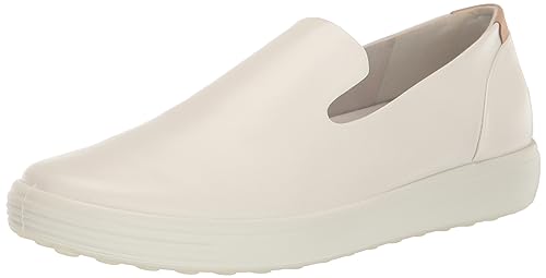 Ecco Tenis Suaves 7 sin Cordones para Mujer, Blanco/Powder... - Mode & Vêtements en promo à 88.84€