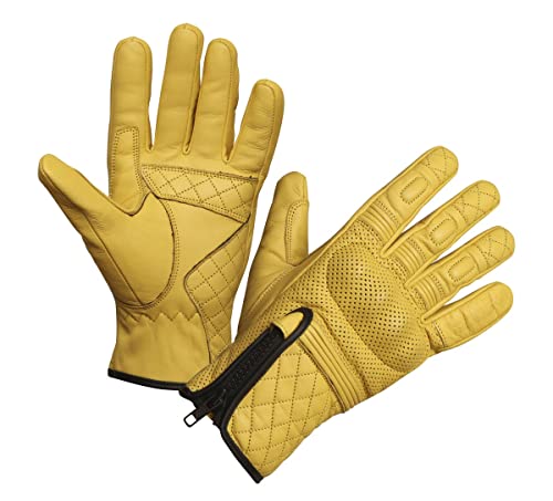 Modeka Parkar Motorrad Handschuhe (Yellow,7) - Auto & Moto Amazon Allemagne à 61.09€