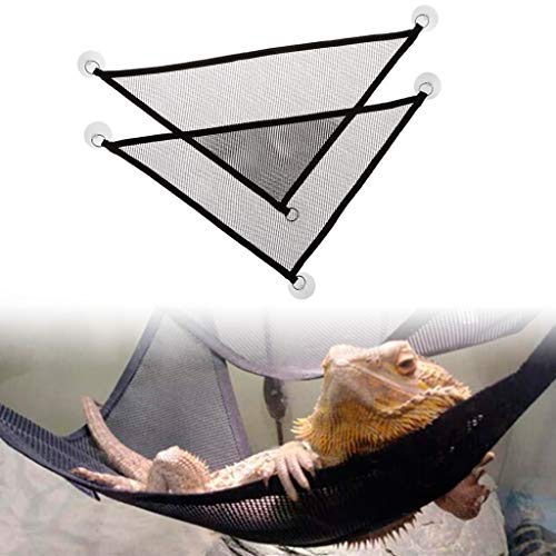 Lot de 2 hamacs en maille respirante pour lézard, axolotl... en promo à 12,11€ (-51%) sur Amazon FR