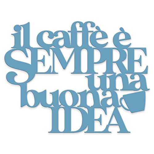 Holzschrift für die Küche Zitat Kaffee ist Immer eine Gute... - Home & Kitchen Amazon Germany à 30.15€