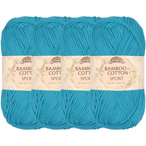 JubileeYarn Sportgarn, Bambus-Baumwolle, 50 g/Knäuel... - Maison & Cuisine en promo à 18.82€