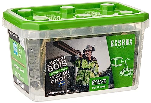 SCELL-IT, Vis ESSBOX à bois, Ø6 mm x 70 mm, Boite de 100... - DIY & Tools Amazon France à 18.43€