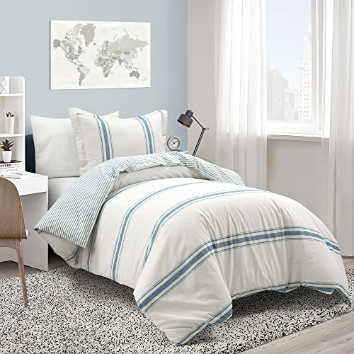 Lush Decor Farmhouse Stripe Back to Campus 2-teiliges... - Home & Kitchen Amazon Germany à 35.98€