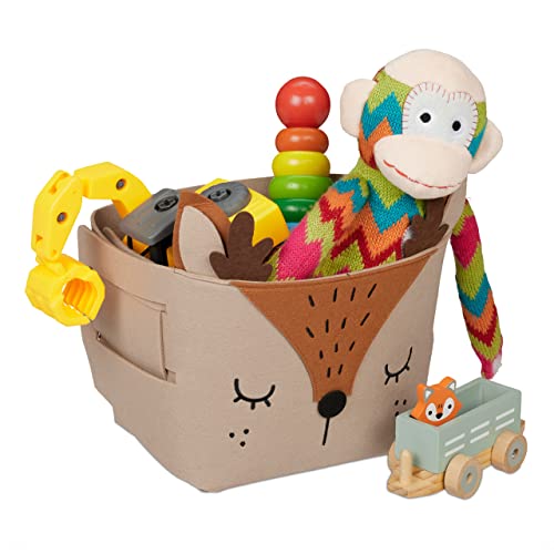 Relaxdays Cesta Almacenaje Infantil, Caja Bebé, Ropa... - Baby & Nursery Amazon Spain à 9.49€