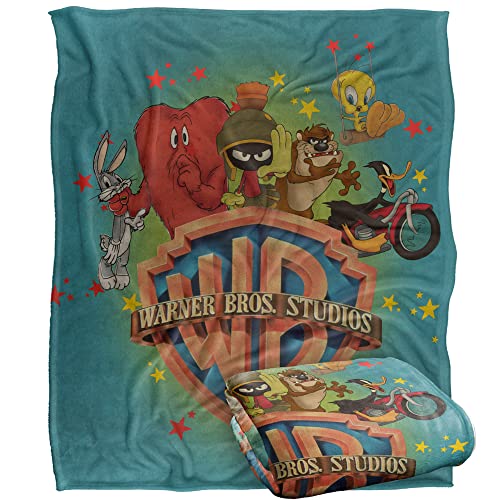 LOONEY TUNES Silky Touch Kuscheldecke, superweich, 152 x... - Amazon Allemagne à 10.81€