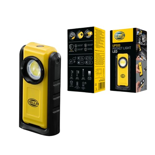Hella LED Lampada portatile UP500-3.7V - con gancio/con... - Sports & Fitness Amazon Italie à 18.29€
