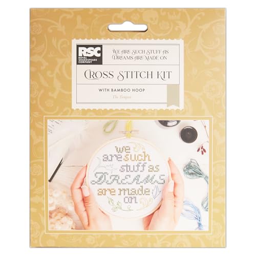 Royal Shakespeare Company Cross Stitch Kit, Dreams are Made... - Home & Kitchen Amazon UK à 5.39€
