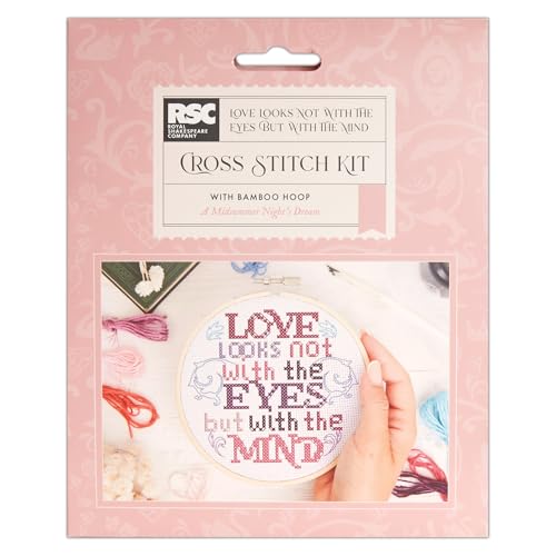Royal Shakespeare Company Cross Stitch Kit, Love with The... - Home & Kitchen Amazon UK à 5.39€