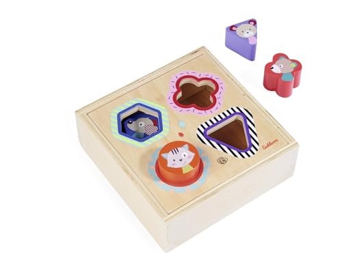 Eichhorn Boîte en Bois Friends avec 4 éléments enfichables... - Jouets & Jeux Amazon France à 10.59€