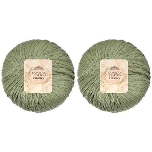BambooMN JubileeYarn Bambus-Baumwoll-Grobgarn – 100... - Maison & Cuisine Amazon Allemagne à 17.99€