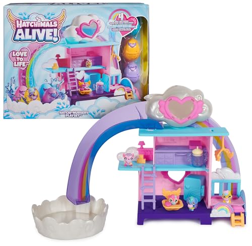 HATCHIMALS Alive, Escenario Hatchi-Nursery con 4... - Jouets & Jeux Amazon Espagne à 24.00€