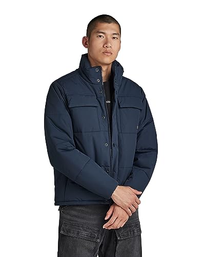 G-Star Para Hombre Chaqueta Foundation Padded, Azul (salute... - Beauté & Parfums en promo à 43.82€