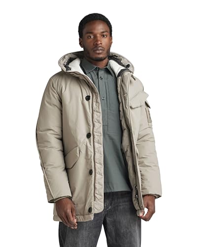 G-STAR Uomo Vodan Padded Hooded Parka, Grigio (elephant... - Sports & Fitness Amazon Italie à 72.36€