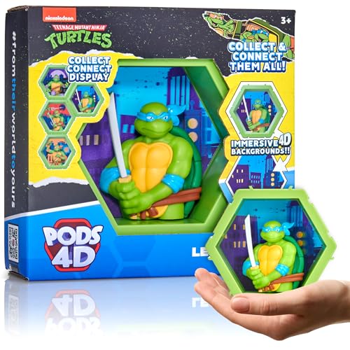 WOW! PODS - 4D Ninja Turtles Leonardo, figurine unique à... en promo à 10,47€ (-50%) sur Amazon FR