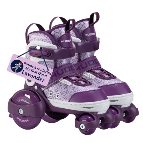 HUDORA Patins à roulettes My First Quad Lavender - Rollers... - Jouets & Jeux Amazon France à 39.43€