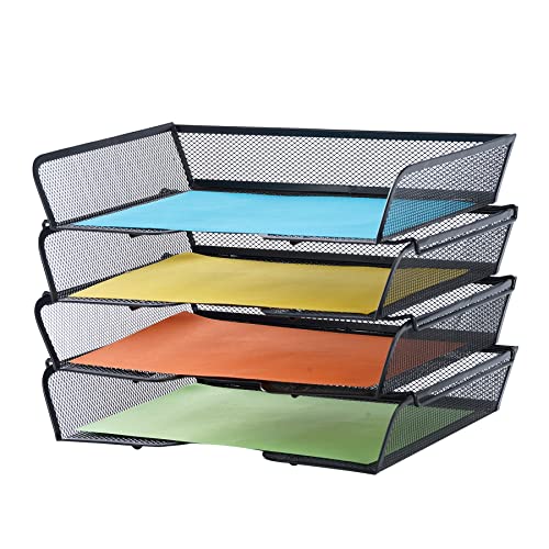 Mknana Bandeja de Archivos de Malla de 4 Niveles... - Amazon Espagne à 15.51€