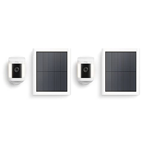 Ring Spotlight Cam Plus Solar | 1080p-HD-Video... - Maison & Cuisine en promo à 229.99€