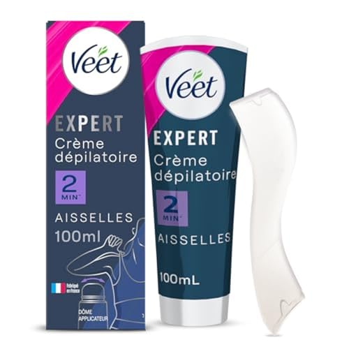 VEET EXPERT - Crème Dépilatoire Aisselles avec Dôme... - Sports & Fitness Amazon France à 4.64€