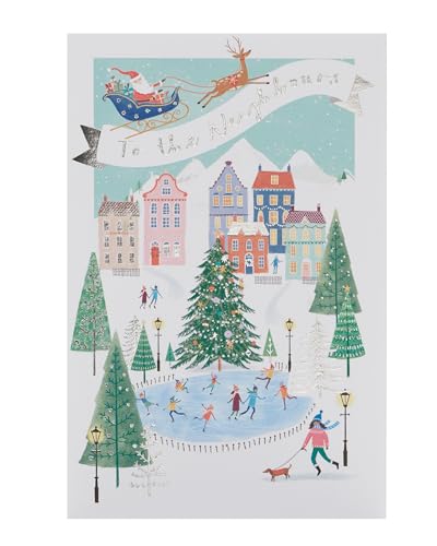 to The Neighbours Santa's Sleigh Foiled Christmas Card Xmas... - Auto & Moto Amazon Royaume-Uni à 3.25€