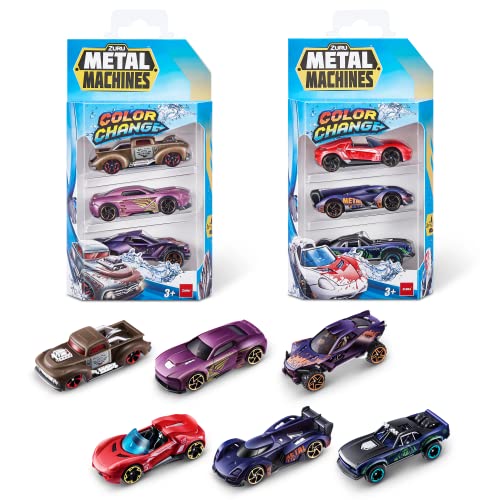 Metal Machines Color Change Serie 4, Mini Die-Cast 6 Pack... - Toys & Games Amazon Italy à 14.99€